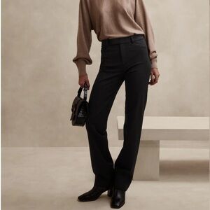 Banana Republic Sloan Straight Leg Black Pants